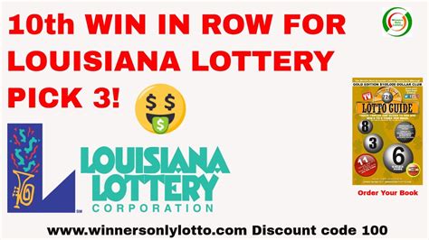 pick 3 - louisiana lottery